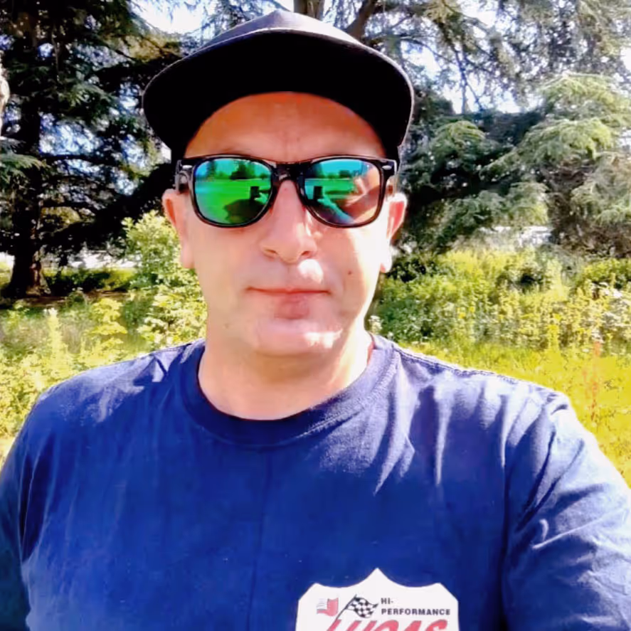 Garry Anderson, driver of Podzilla